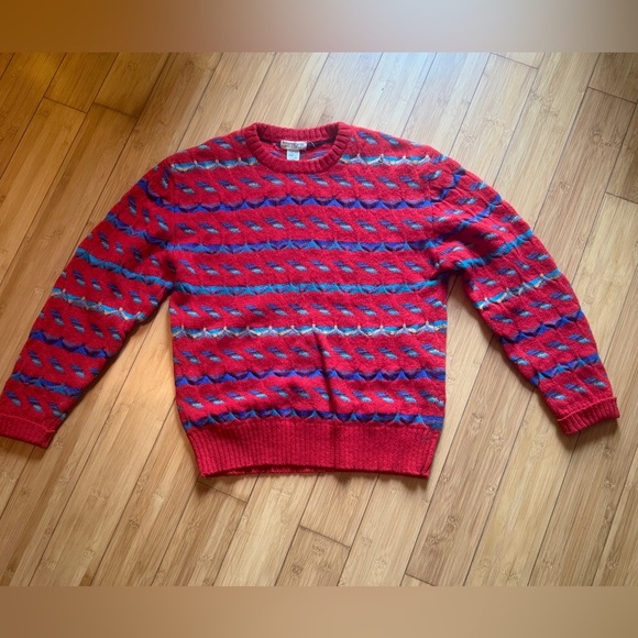 Cattivo 100% Pure Wool Crew Neck Sweater - Picture 3 of 7